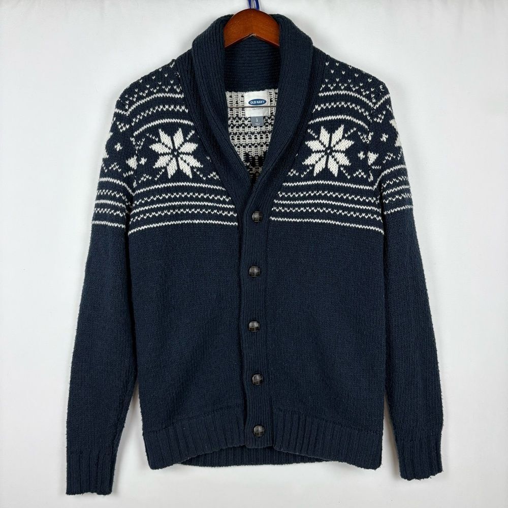 Old Navy‎ Fair Isle Print Cardigan